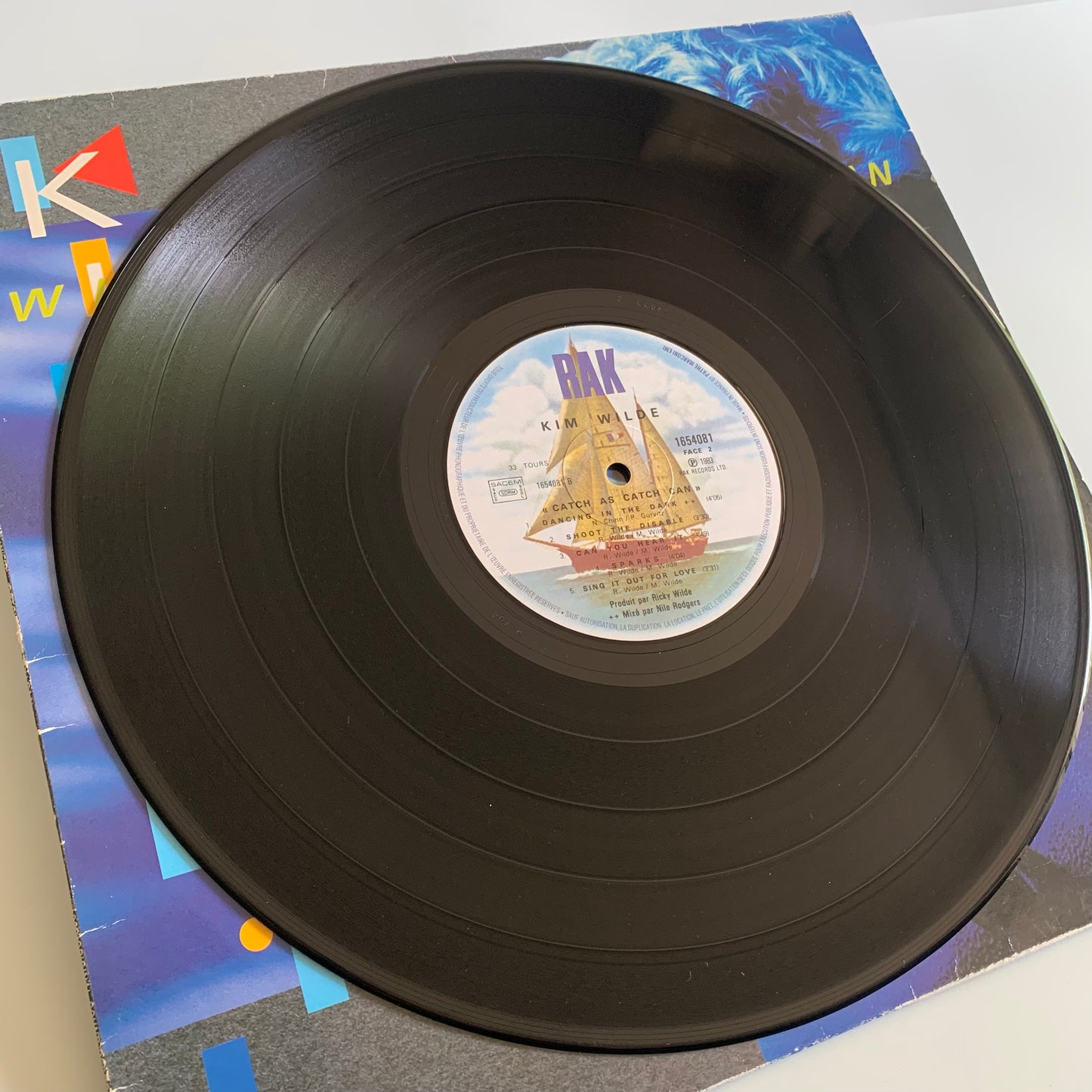 Kim Wilde - Catch As Catch Can - LP 1983 Occasion