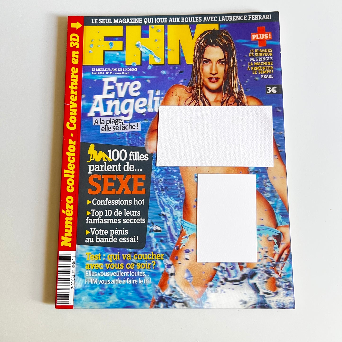 Magazine FHM - Eve Angeli - Nº73 Août  2005