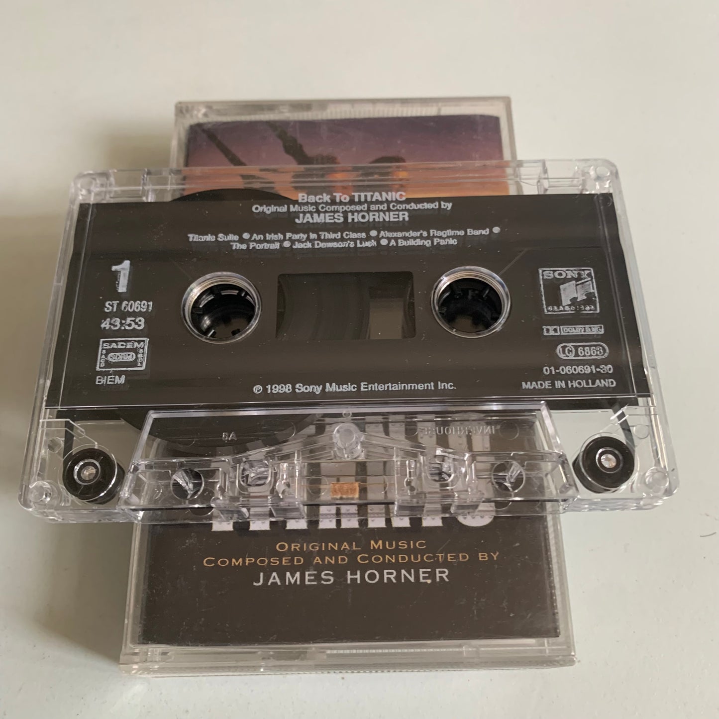 James Horner - Back To Titanic - 1998 Occasion