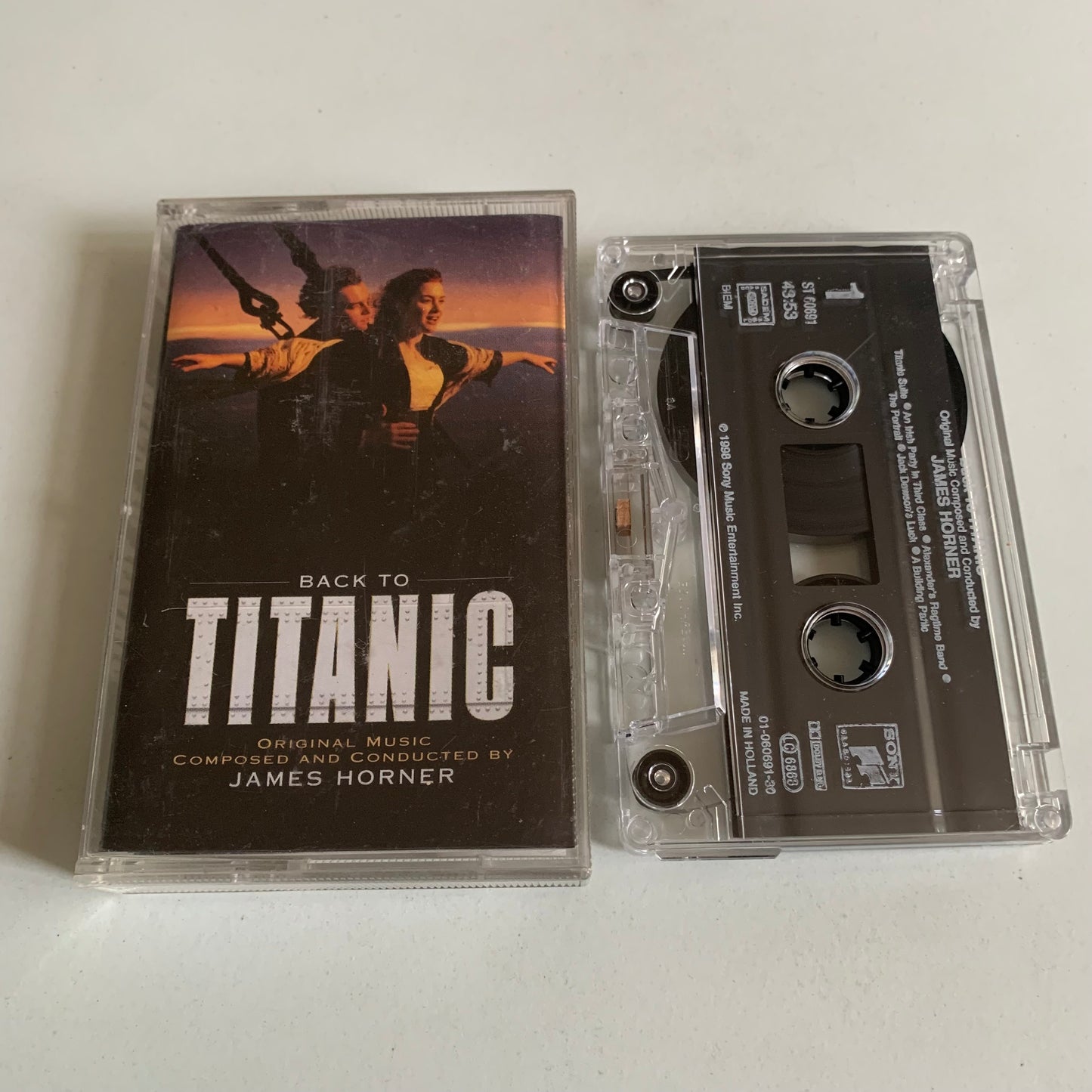 James Horner - Back To Titanic - 1998 Occasion