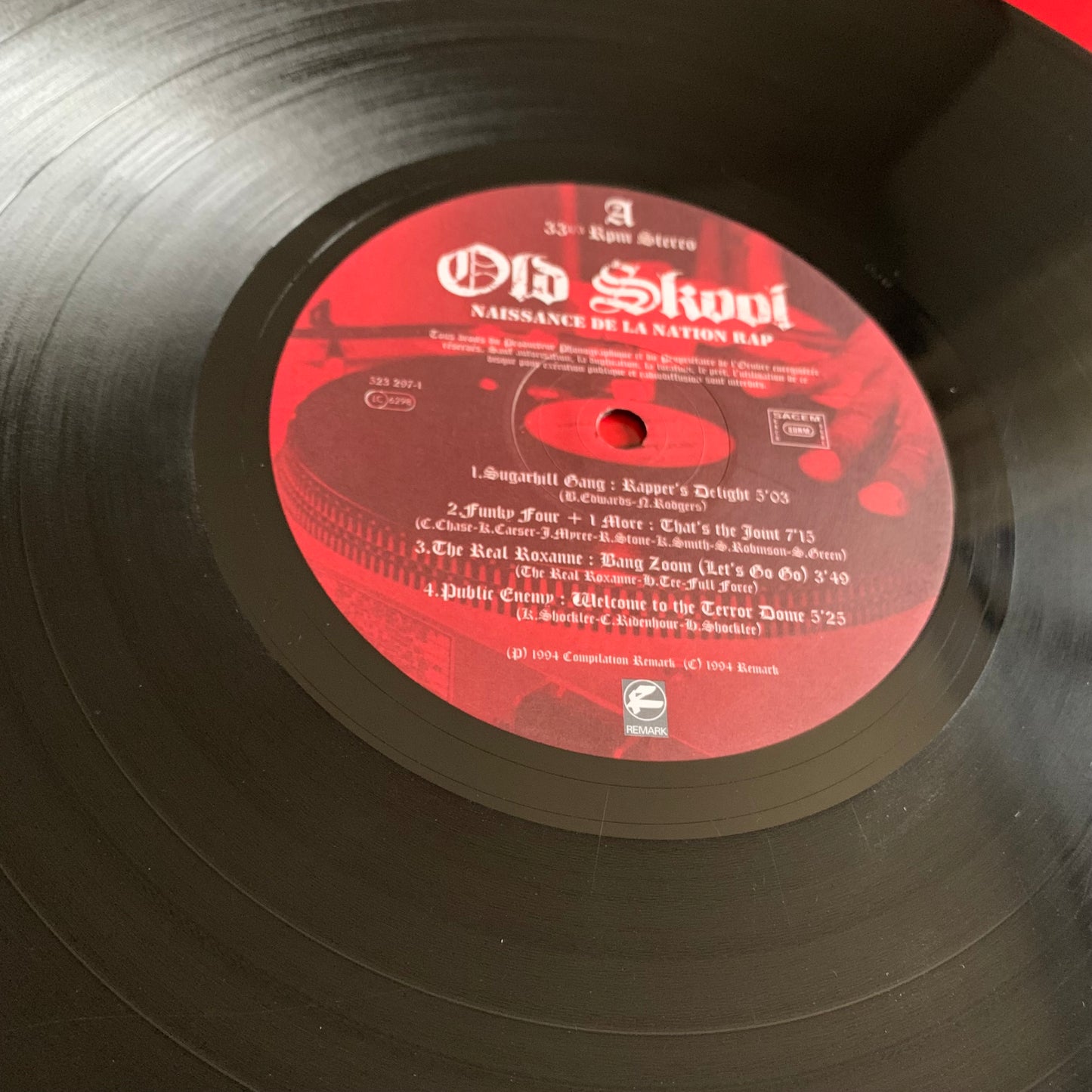 Compilation - Old Skool : Naissance De La Nation Rap - LP 1994