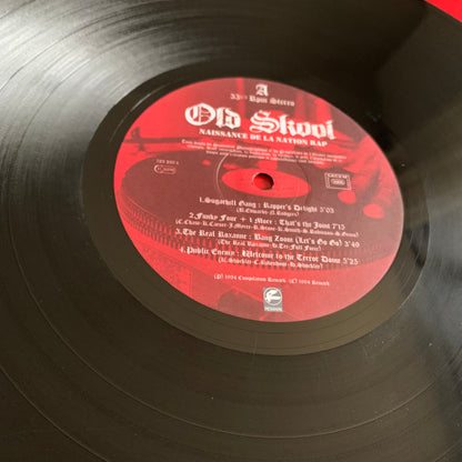 Compilation - Old Skool : Naissance De La Nation Rap - LP 1994