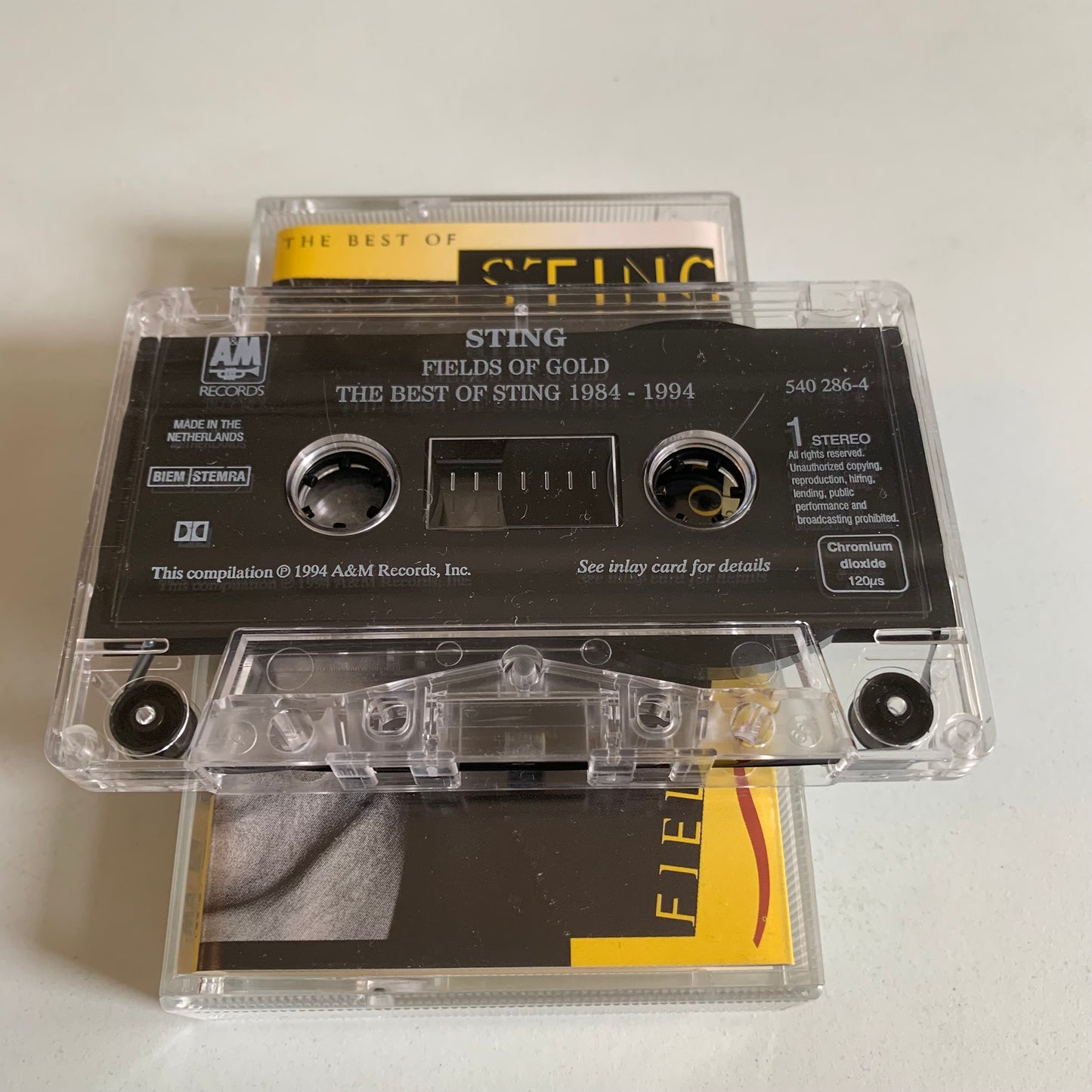 Sting - Fields Of Gold: The Best Of Sting 1984 - 1994 - Occasion