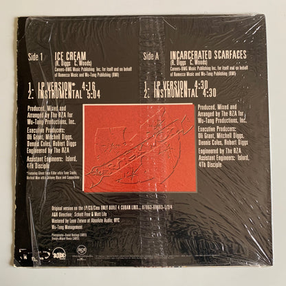 Raekwon - Ice Cream / Incarcerated Scarfaces - Single 1995