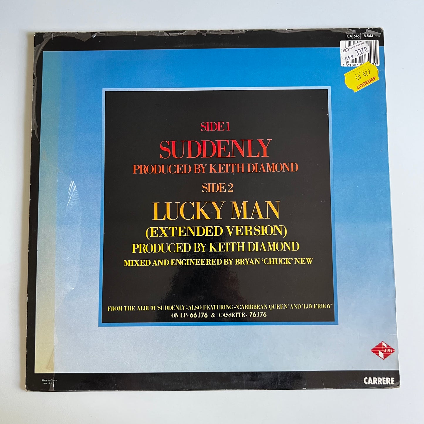 Billy Ocean - Suddenly - Maxi Single 1985