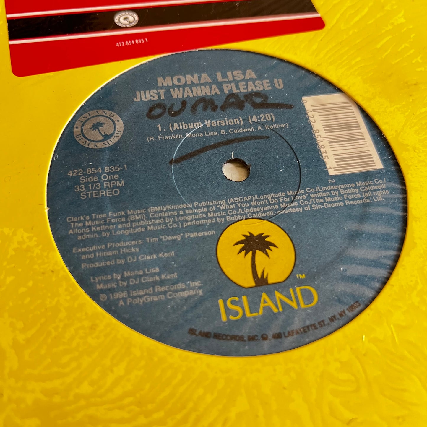 Mona Lisa - Just Wanna Please U - Single 1996
