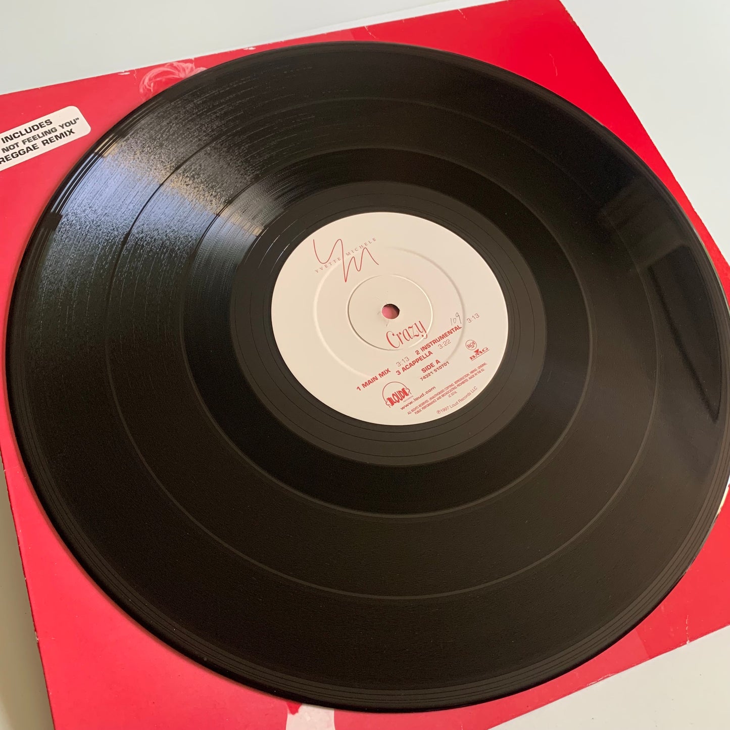Yvette Michele - Crazy - 12” Single 1997 Occasion