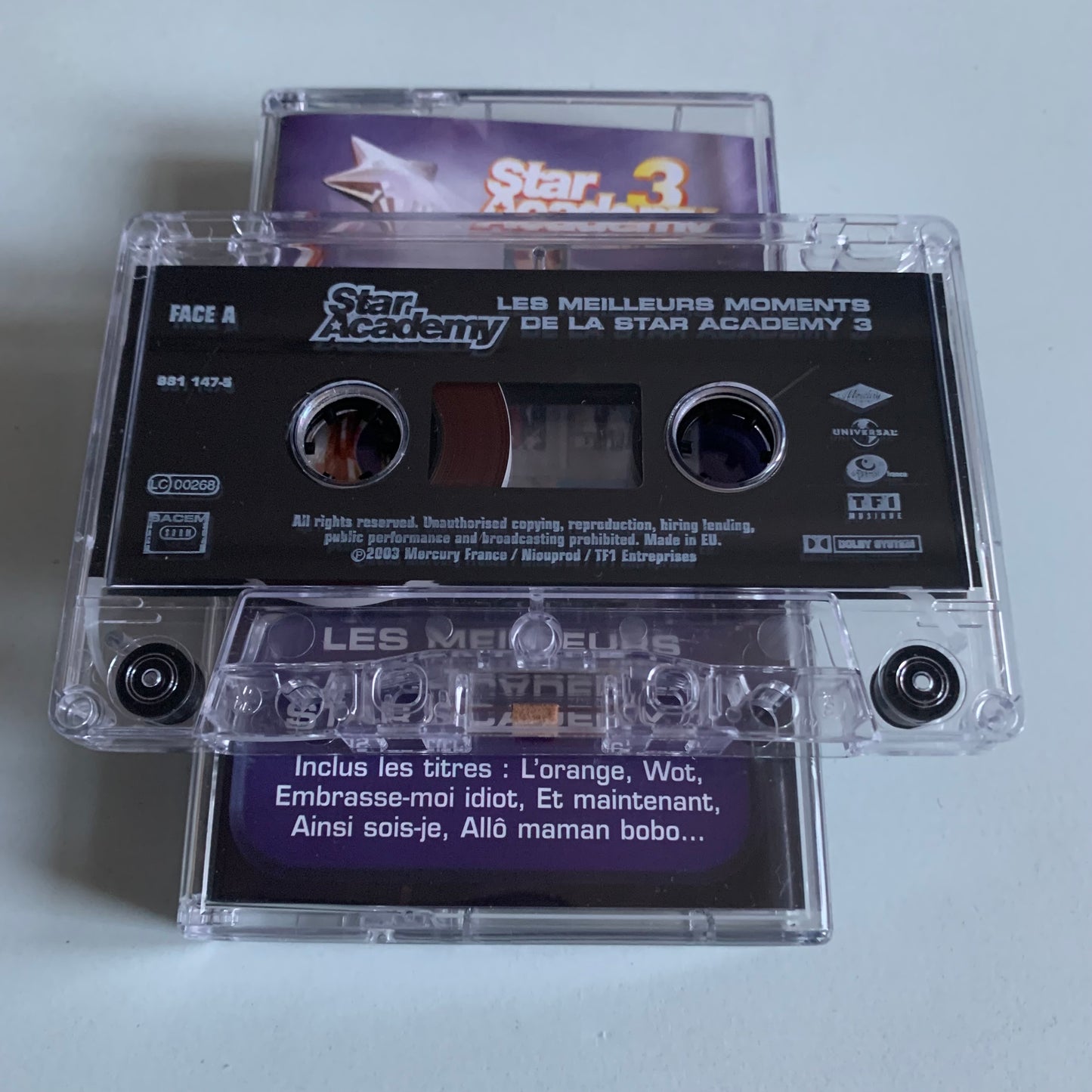 Star Academy - Les Meilleurs Moments De La Star Academy 3 - 2003 Occasion