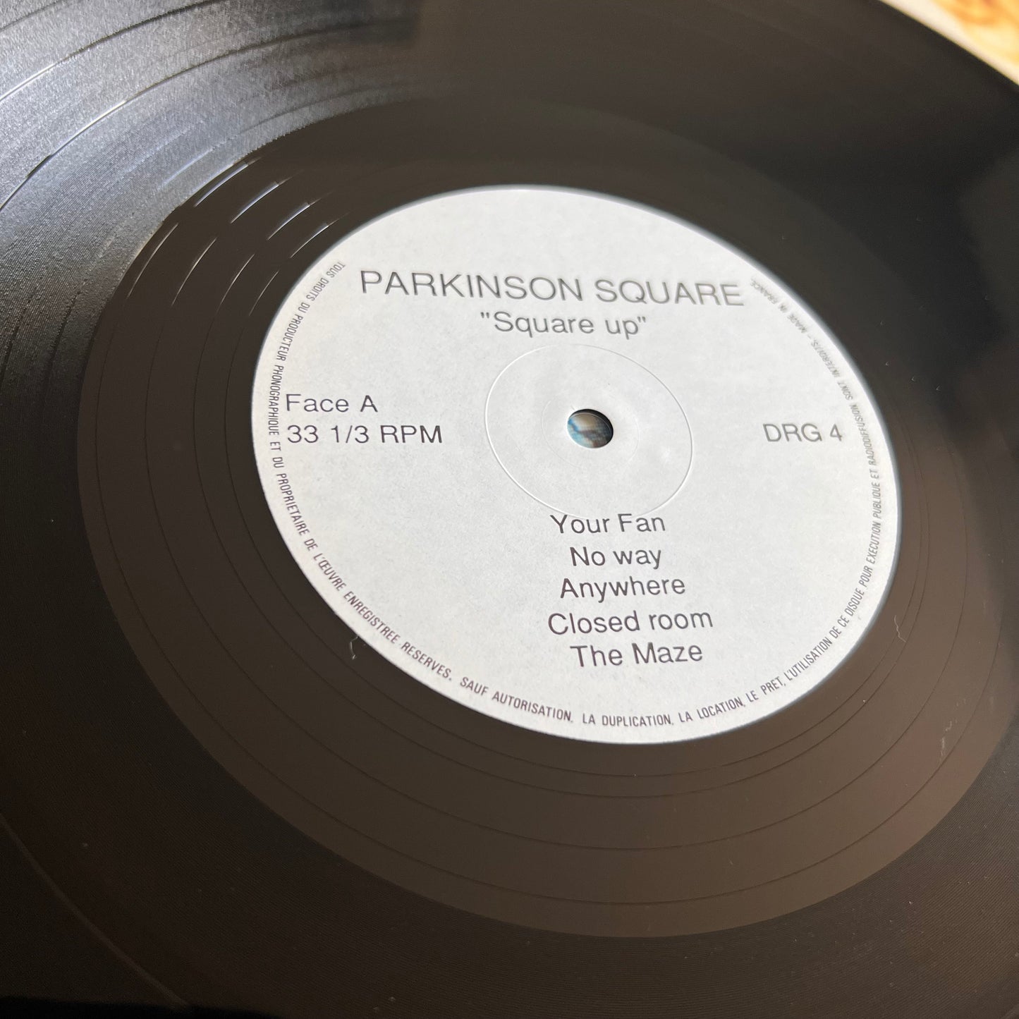 Parkinson Square - Square Up - LP 1989