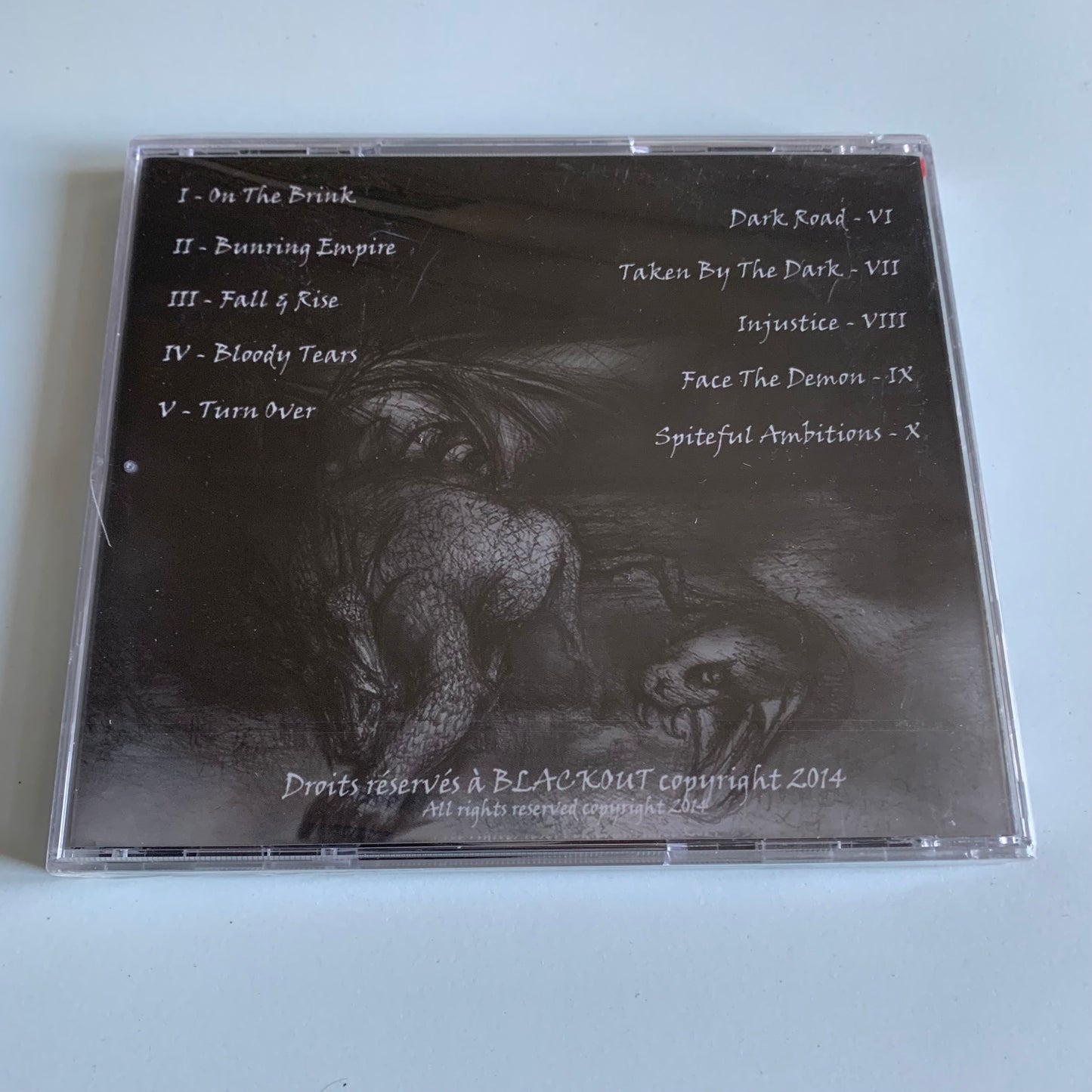CD - Blackout - Armageddon - 2014 Neuf sous Blister