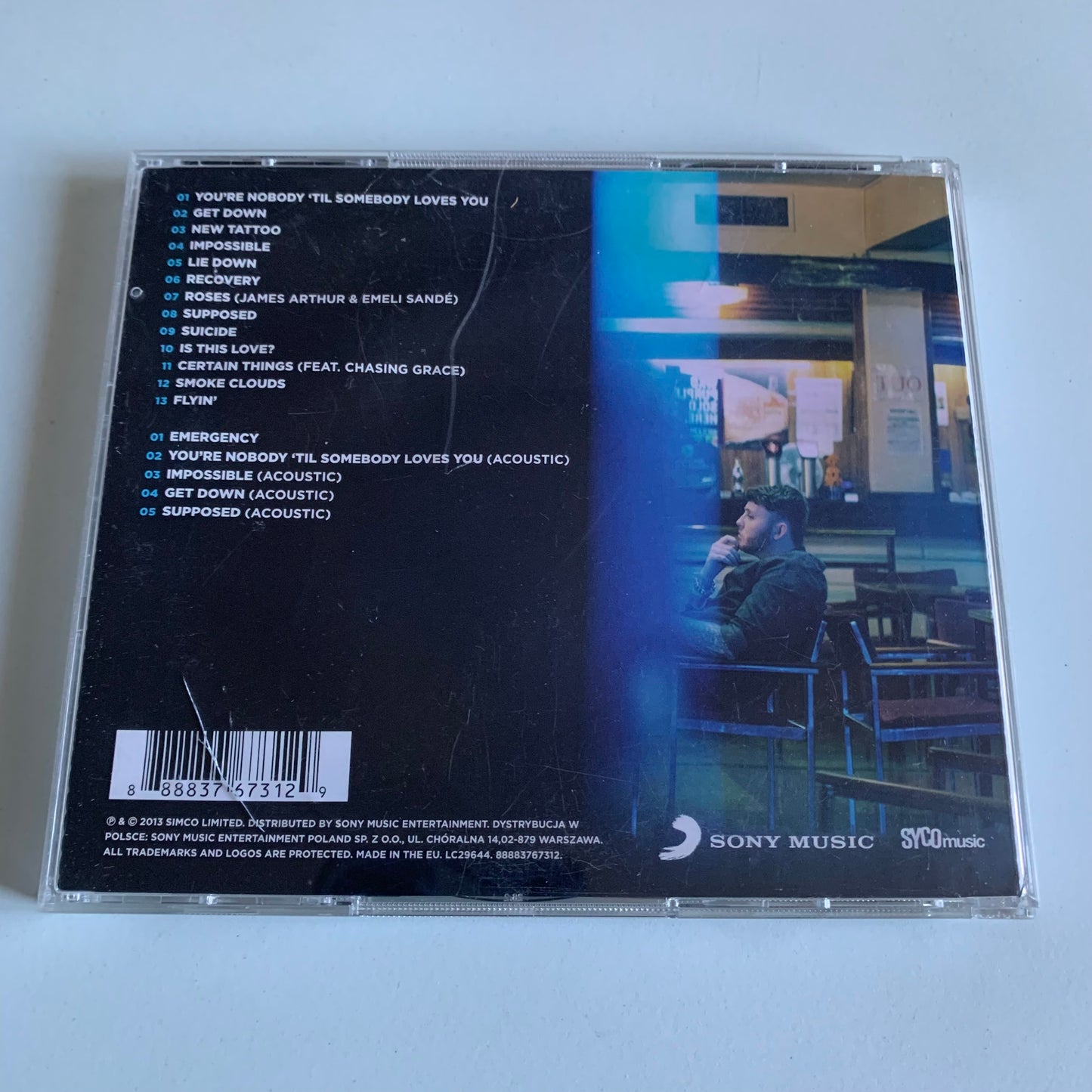 CD - James Arthur - 2013 Occasion