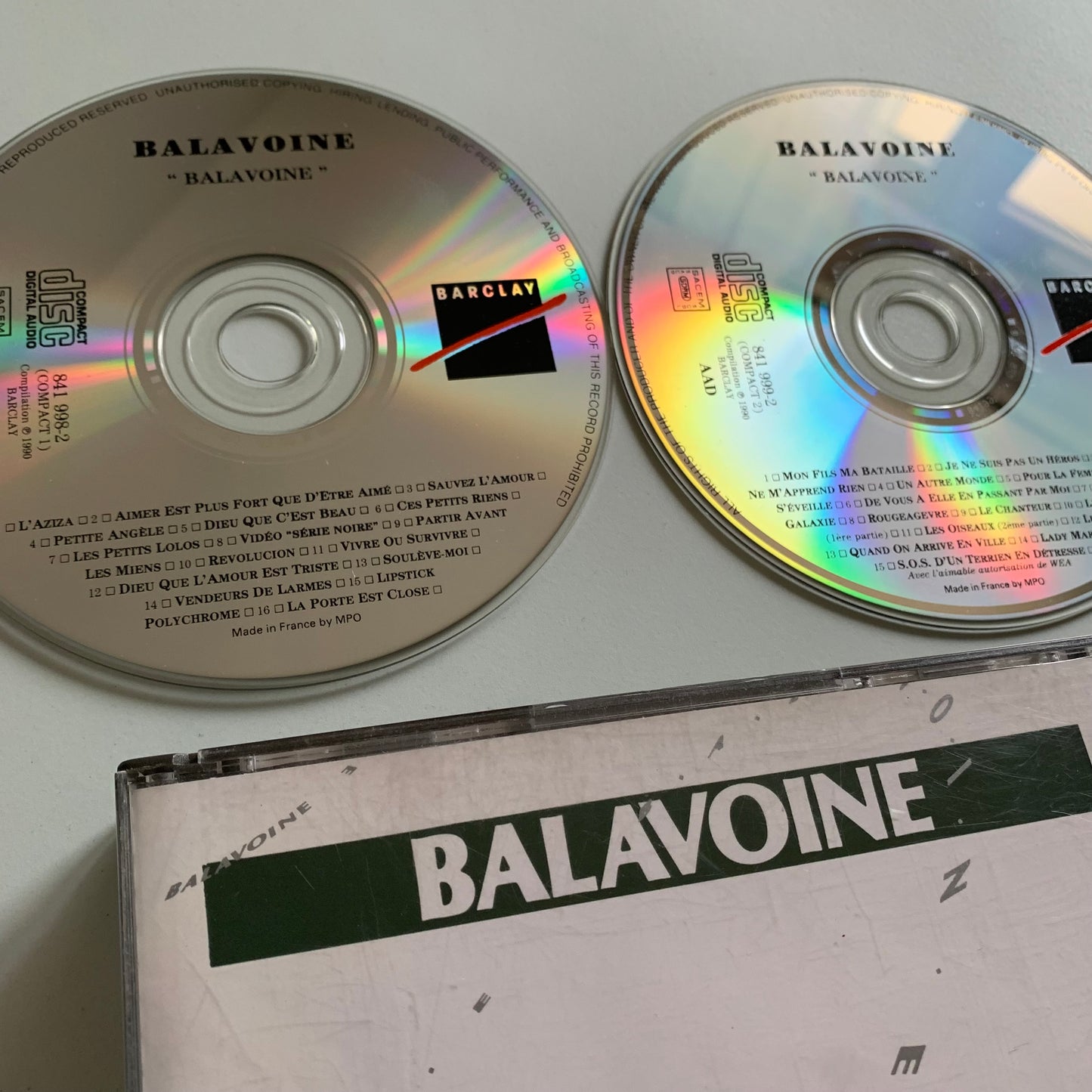 CD - Daniel Balavoine - Balavoine - 1990 Occasion