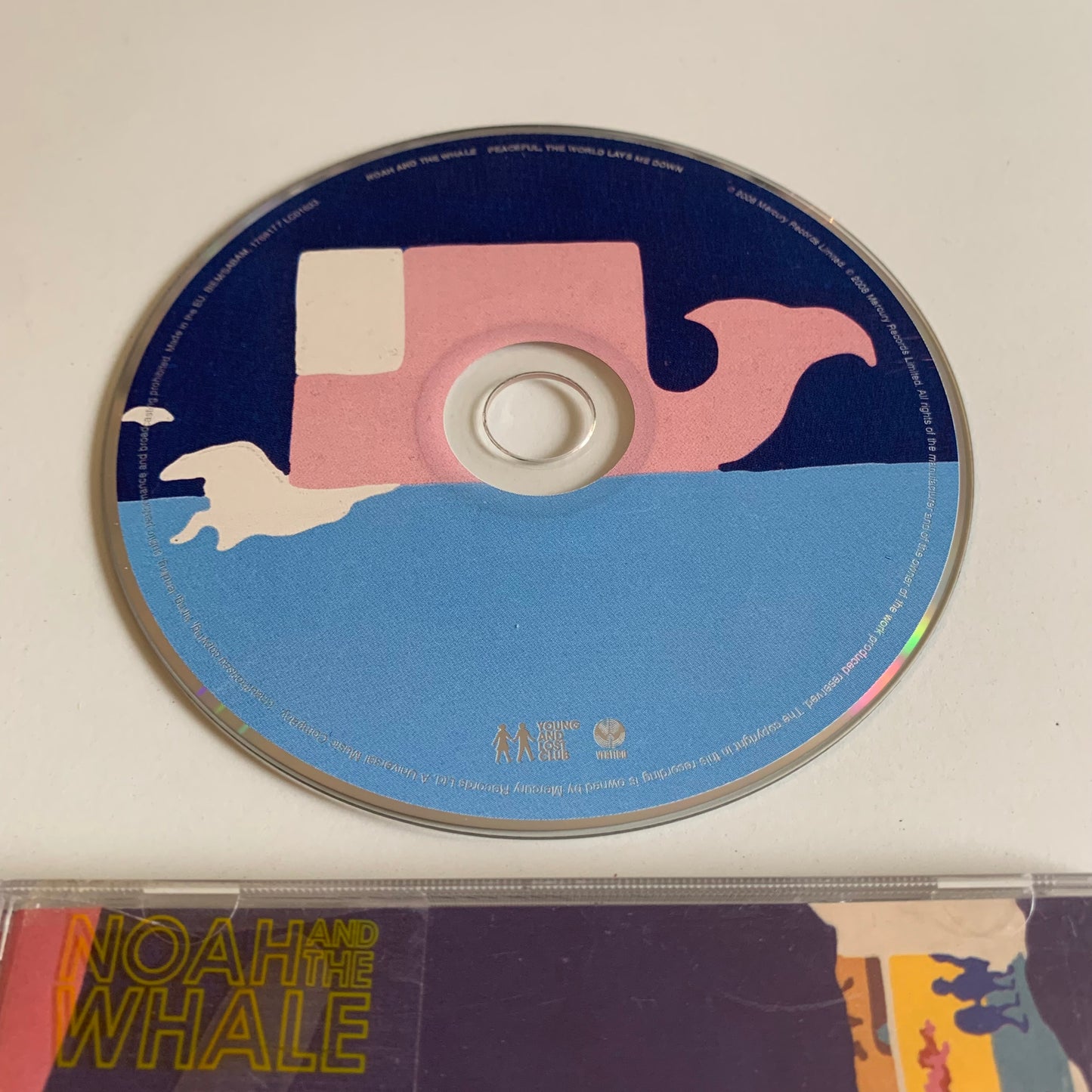 CD - Noah And The Whale - Peaceful, The World Lays Me Down - 2008 Occasion