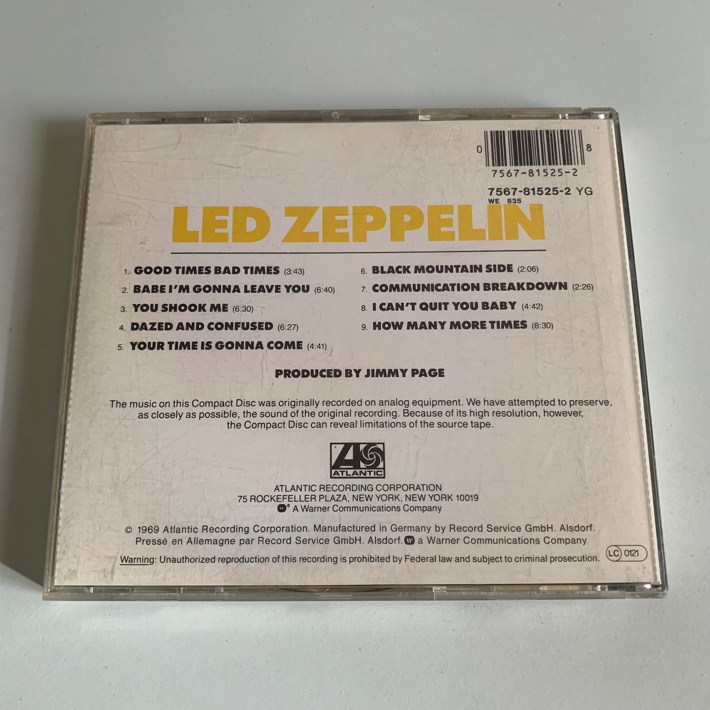 Led Zeppelin - Led Zeppelin - Occasion