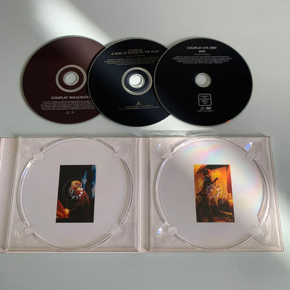 Coldplay - Parachutes / A Rush Of Blood To The Head / Live 2003 DVD - 2007 Occasion