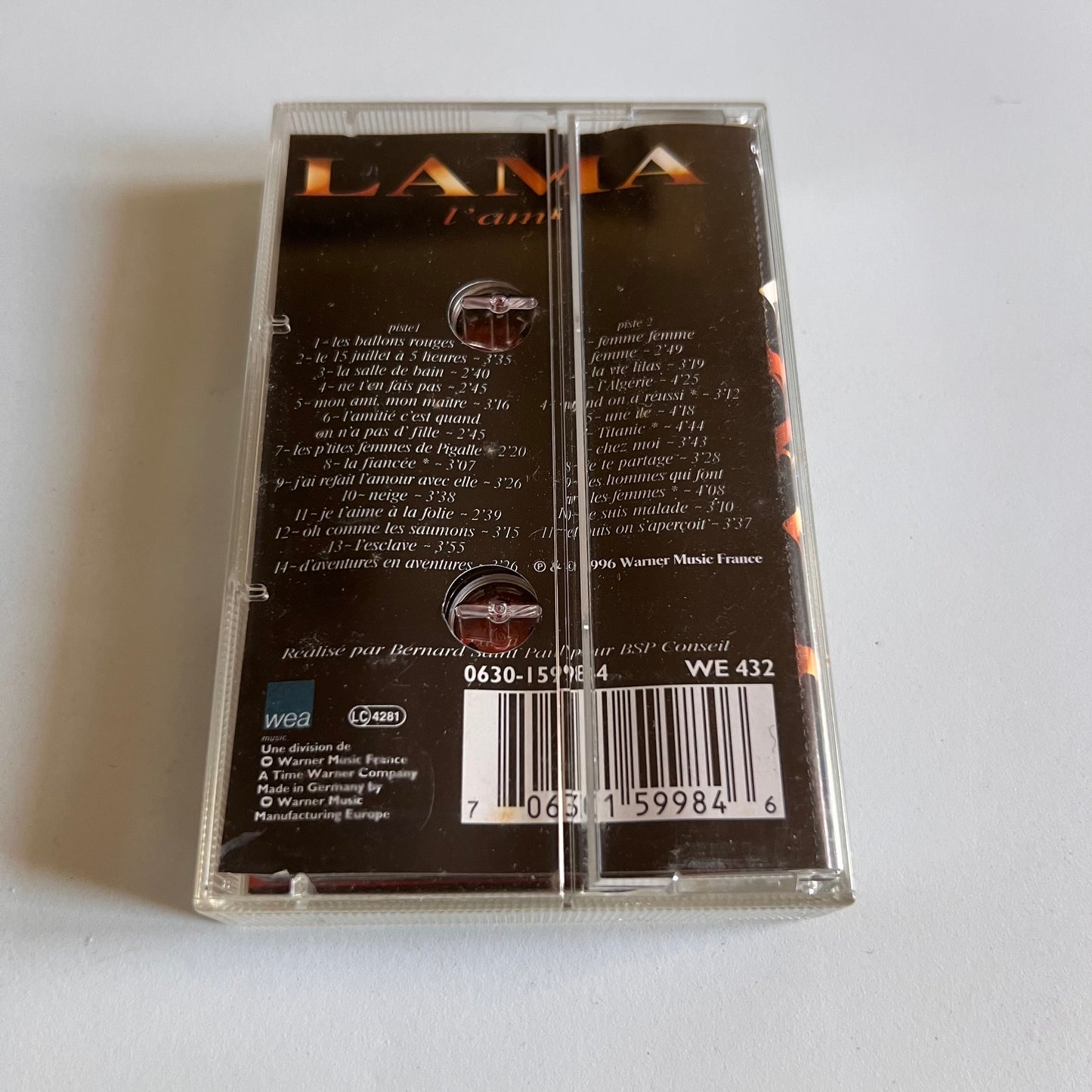 Serge Lama - L'Ami - A L’Olympia 1996