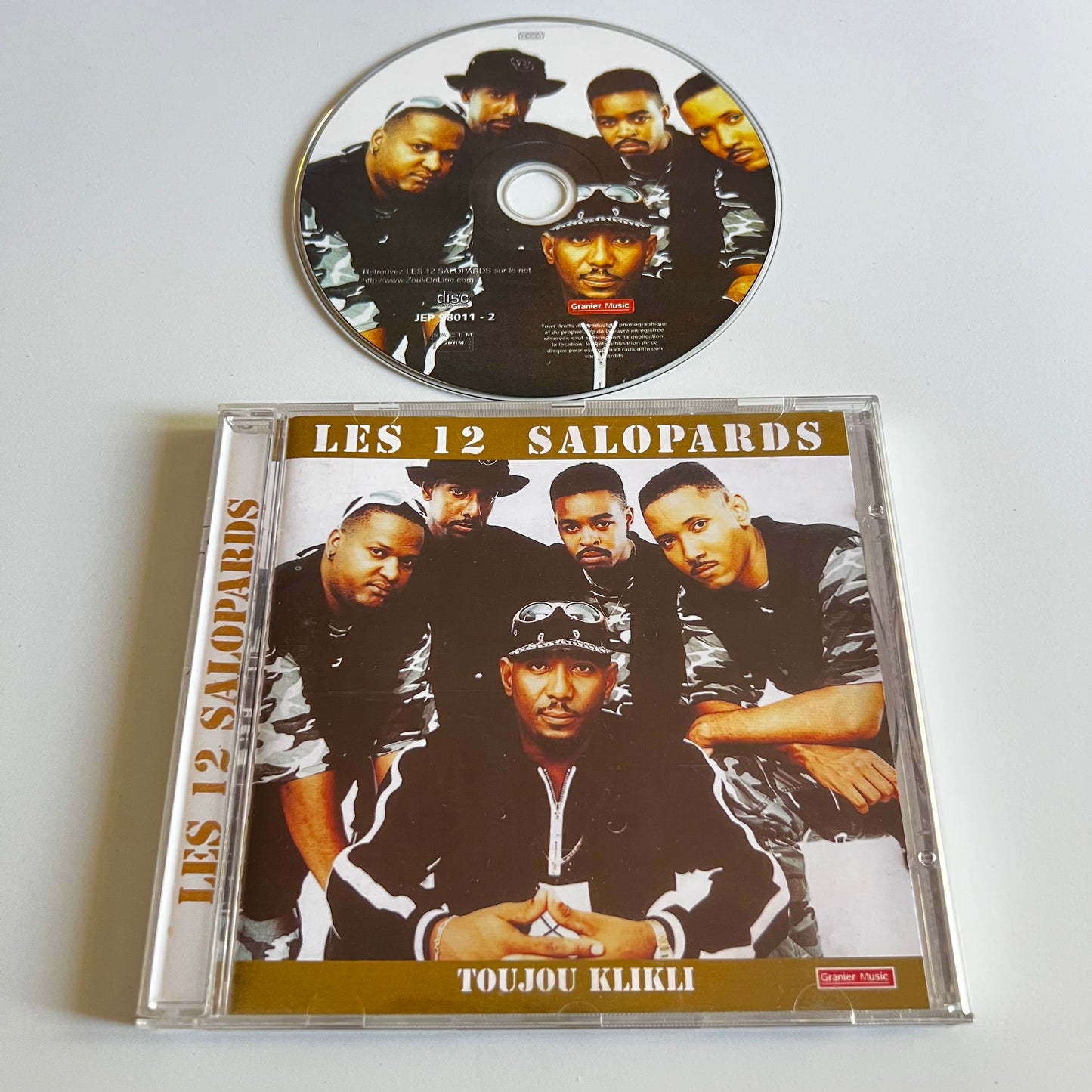 CD - Les 12 Salopards - Toujou Klikli - 1998