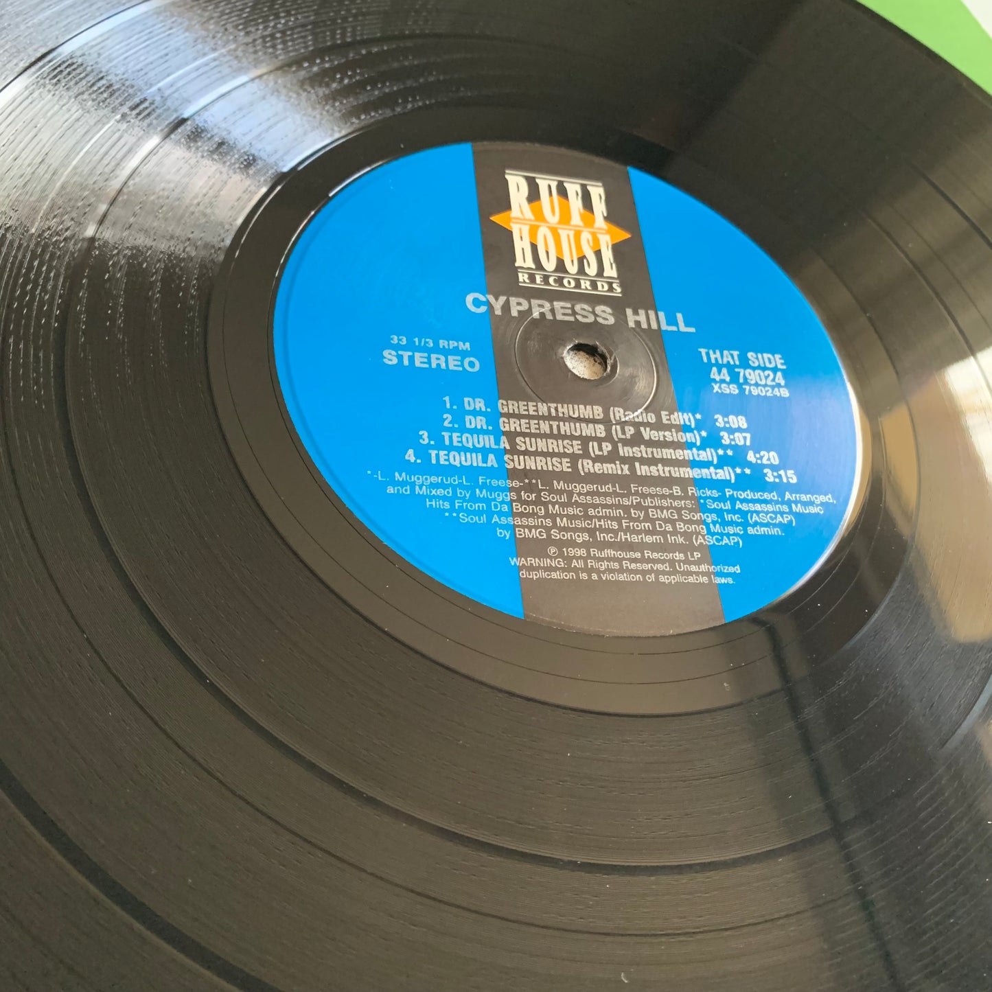 Cypress Hill - Tequila Sunrise - Single 1998