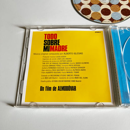 CD - Todo Sobre Mi Madre - Banda Sonora Original de Alberto Iglesias - 1999