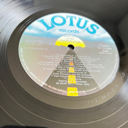 Compilation - Cotton Club - LP 1985