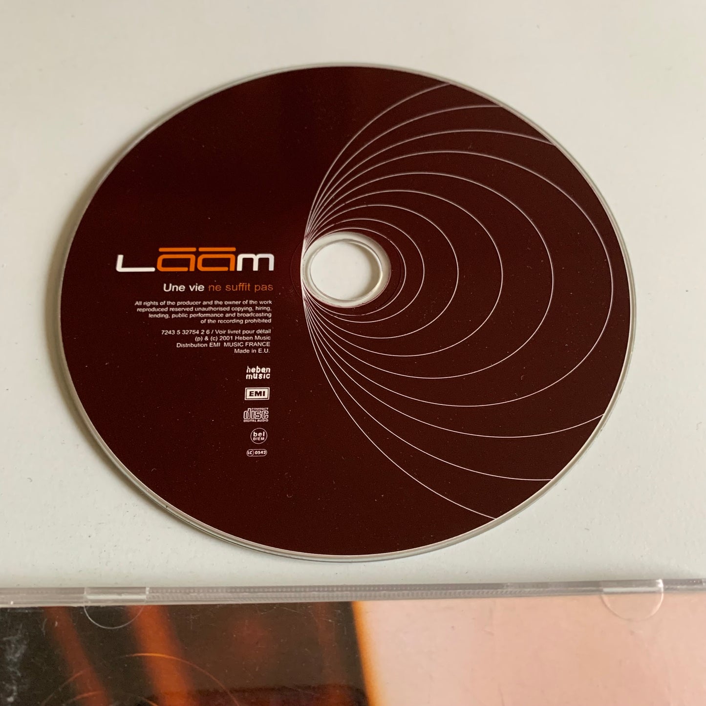 CD - Lââm - Une Vie Ne Suffit Pas - 2001 Occasion