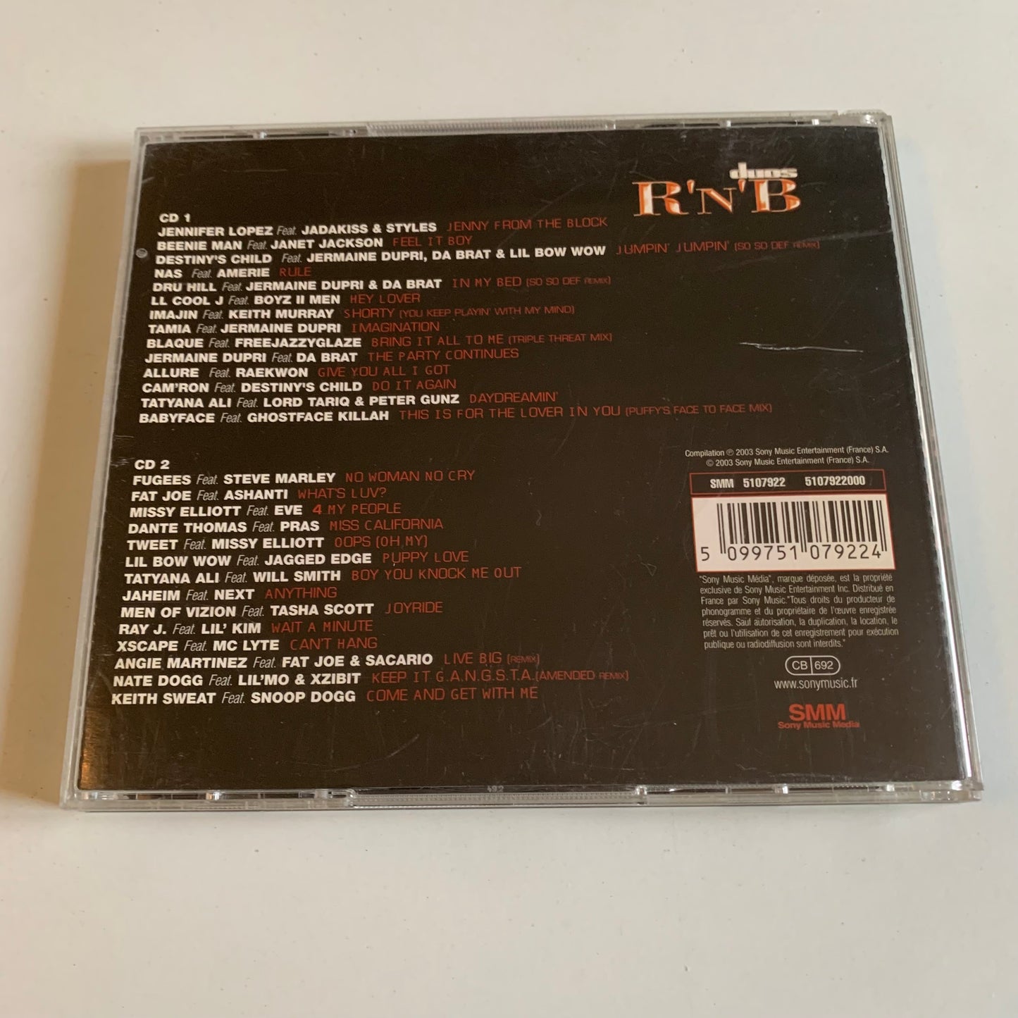 CD - Compilation - Duos R'N'B - 2003 Occasion