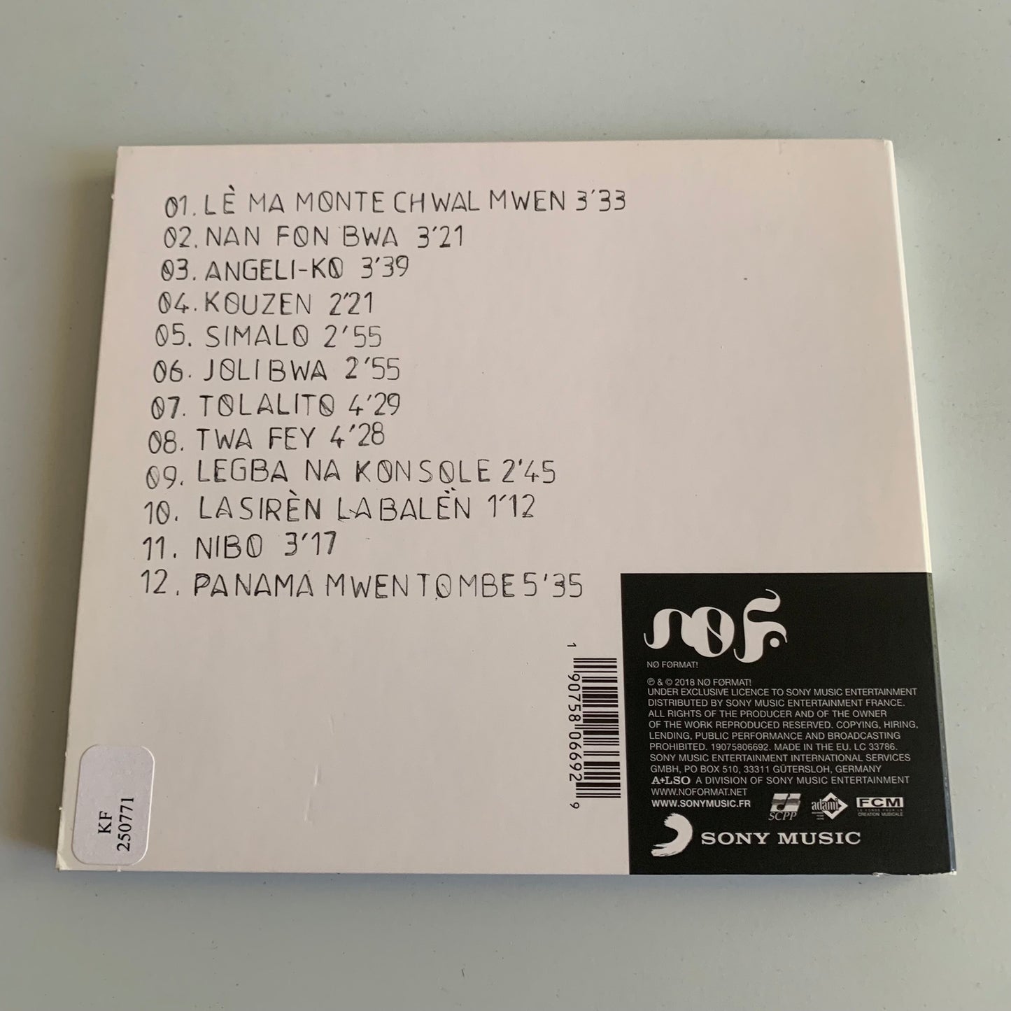 Mélissa Laveaux - Radyo Siwèl - 2018 Occasion