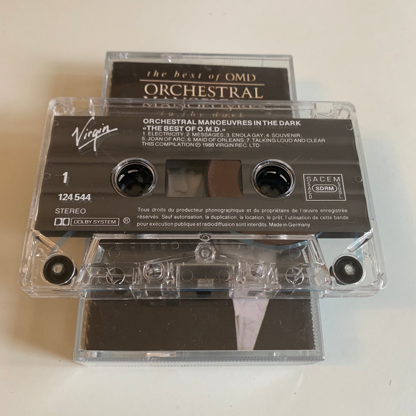 Orchestral Manoeuvres In The Dark - The Best Of OMD - 1988