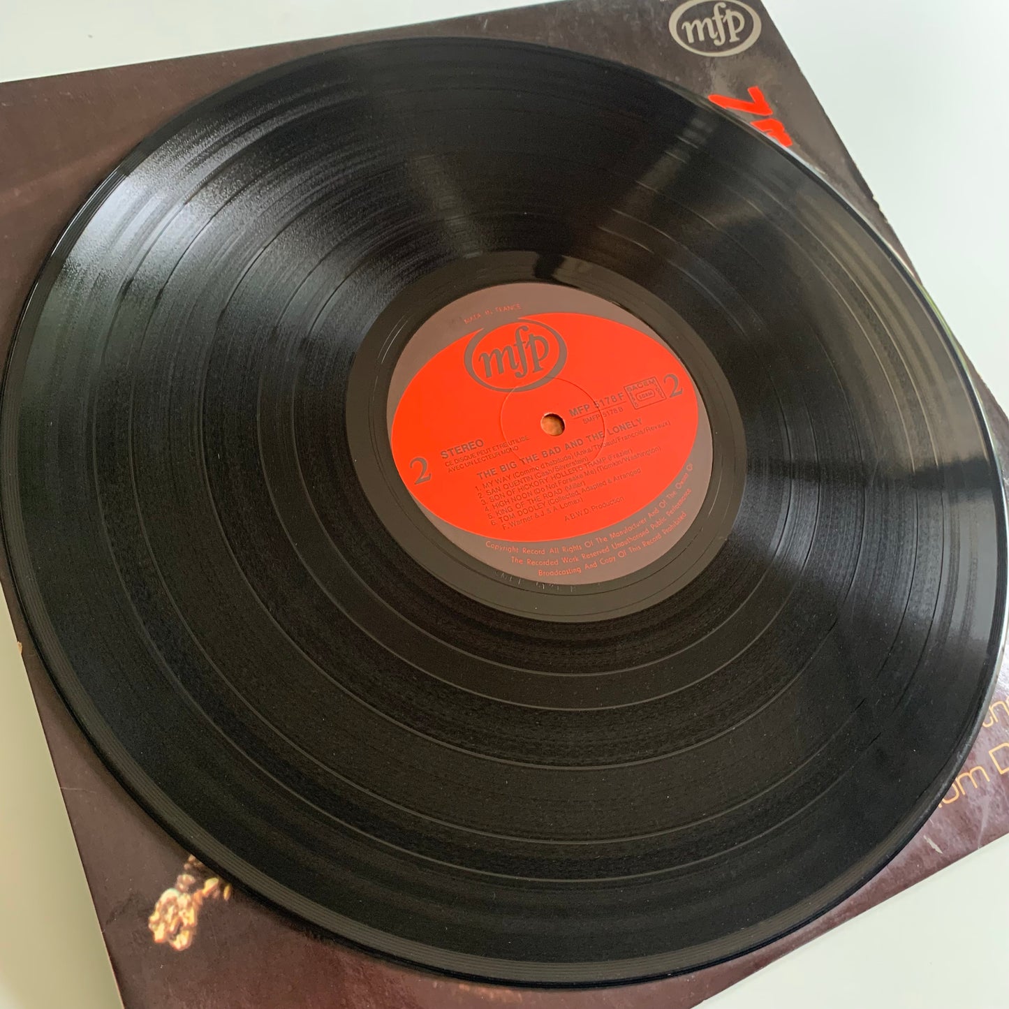 Bill Wellings - The Big, The Bad And The Lonely - Le Bon, Le Dur et la Brute - LP 1971 Occasion