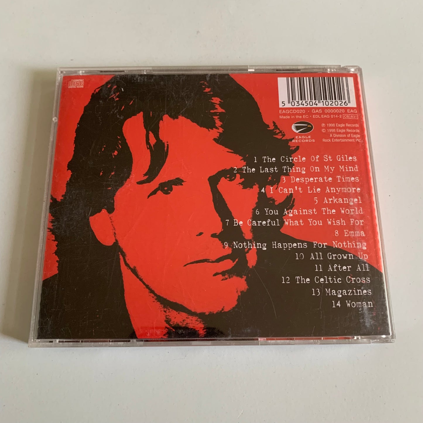 CD - John Wetton - Arkangel - 1998 Occasion
