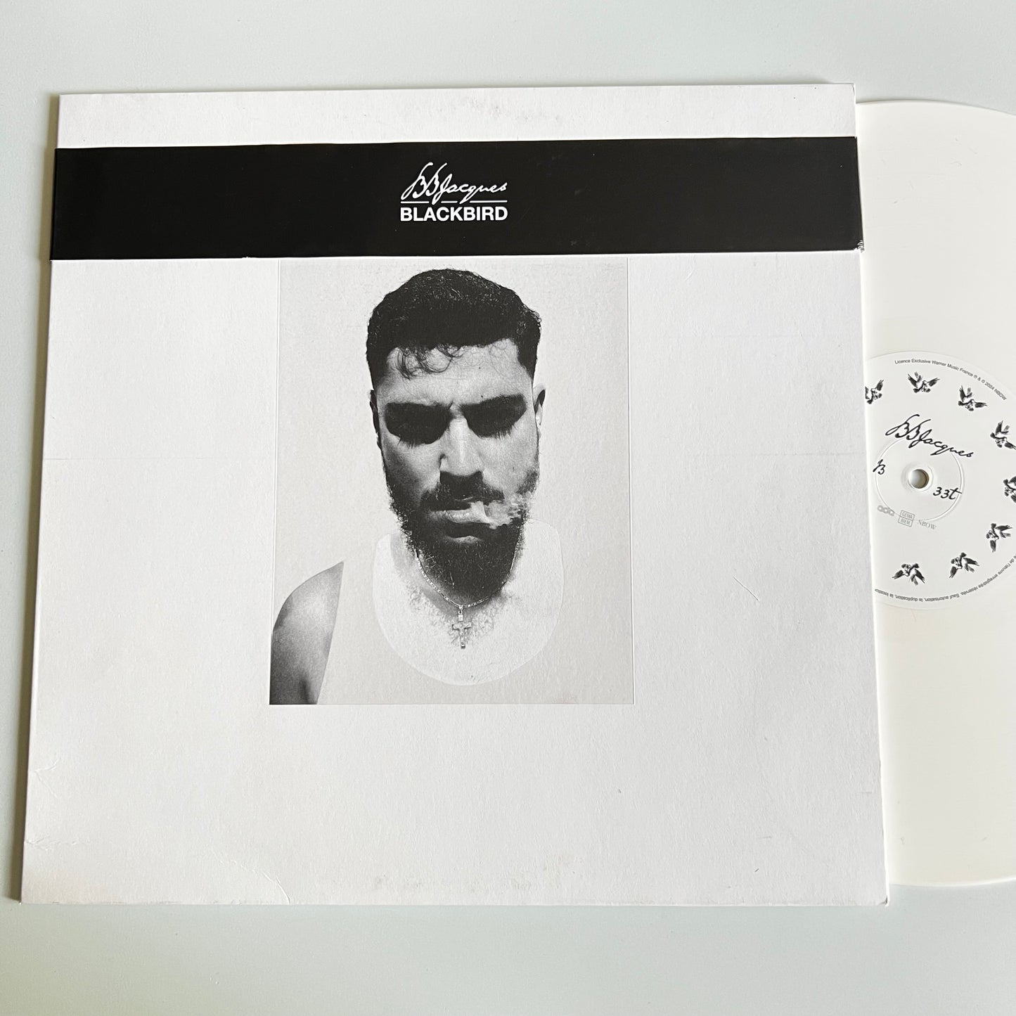 B.B. Jacques - Blackbird - LP Blanc 2024
