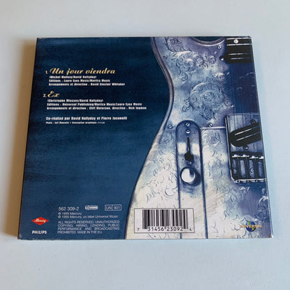 CD - Johnny Hallyday - Un Jour Viendra - Single 1999 Occasion