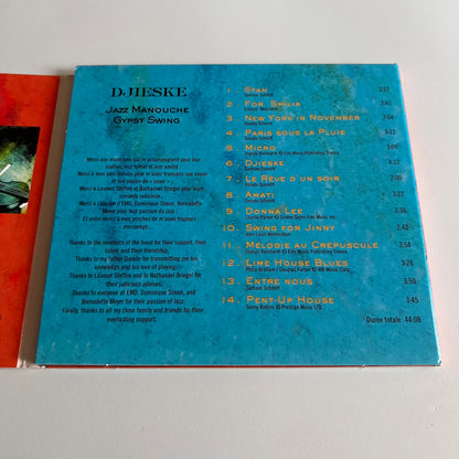 CD - Samson Schmitt Quintet - Dorado Schmitt - Djieske - 2002