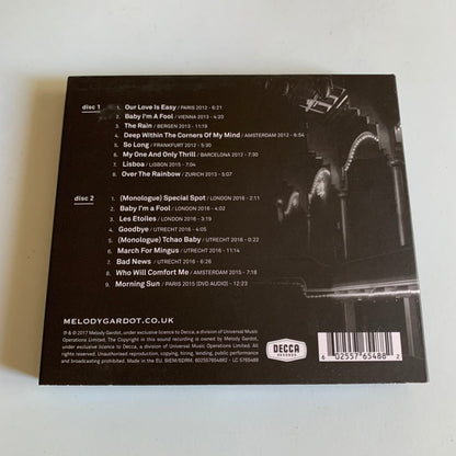 CD - Melody Gardot - Live In Europe - 2017 Occasion