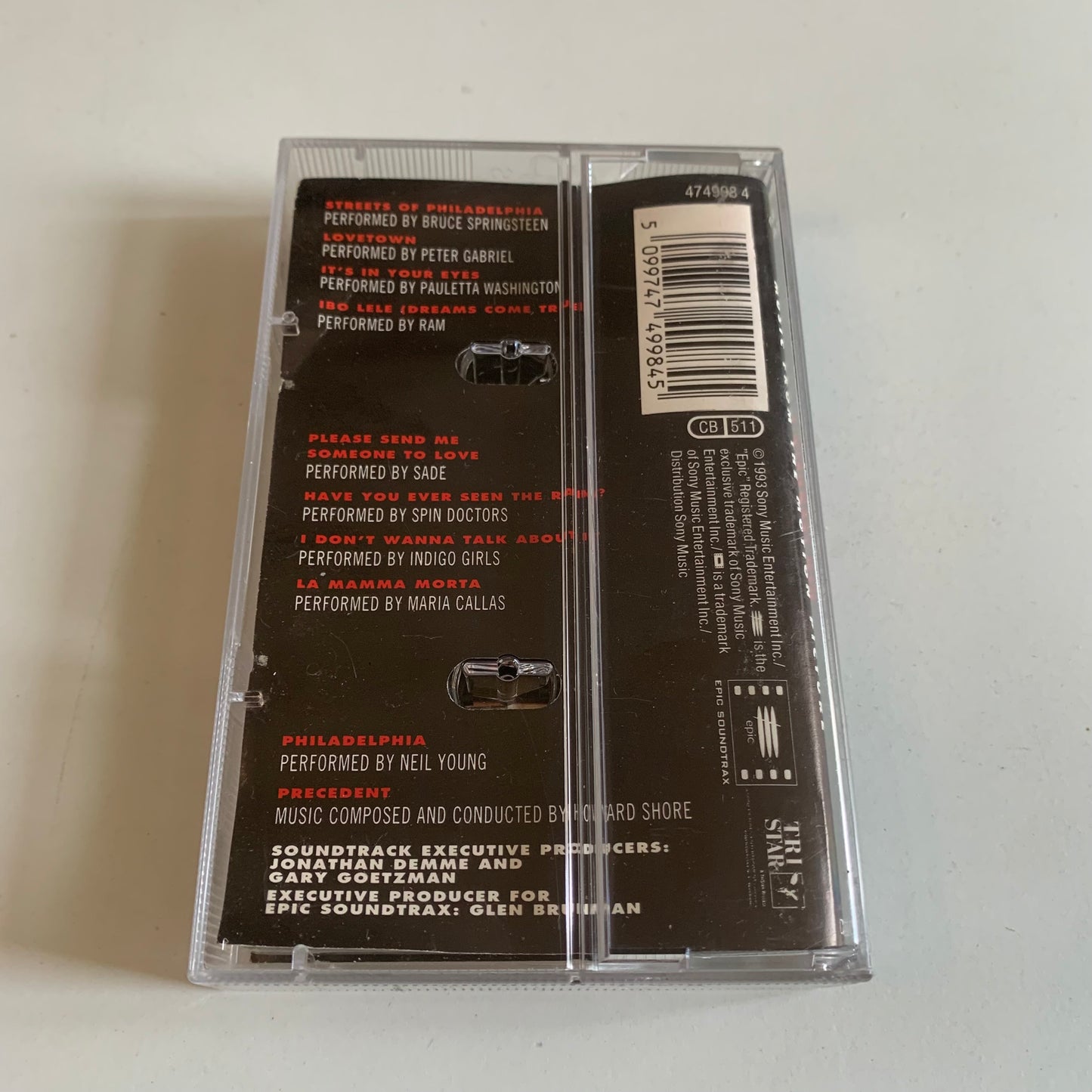 Philadelphia (Music From The Motion Picture) - 1993 Occasion