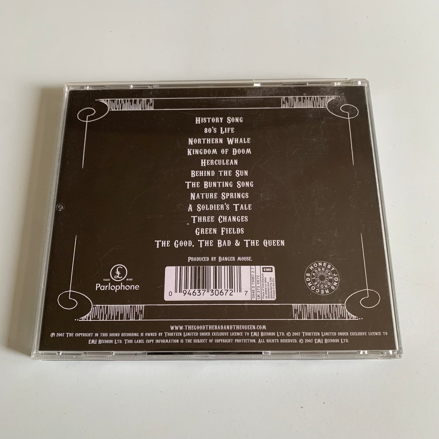 CD - The Good, The Bad & The Queen - 2007 Occasion