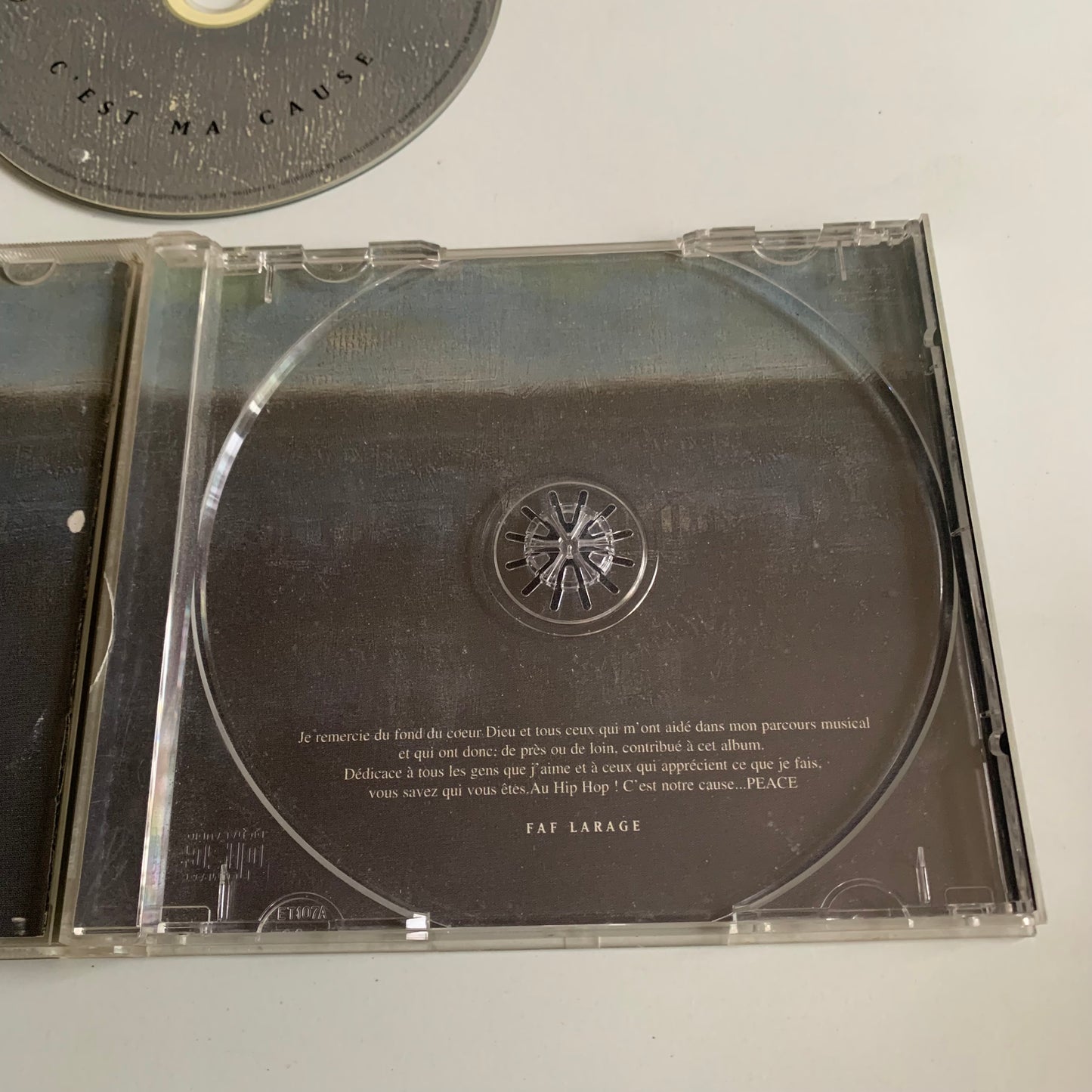 CD - Faf Larage - C'est Ma Cause - 1999 Occasion