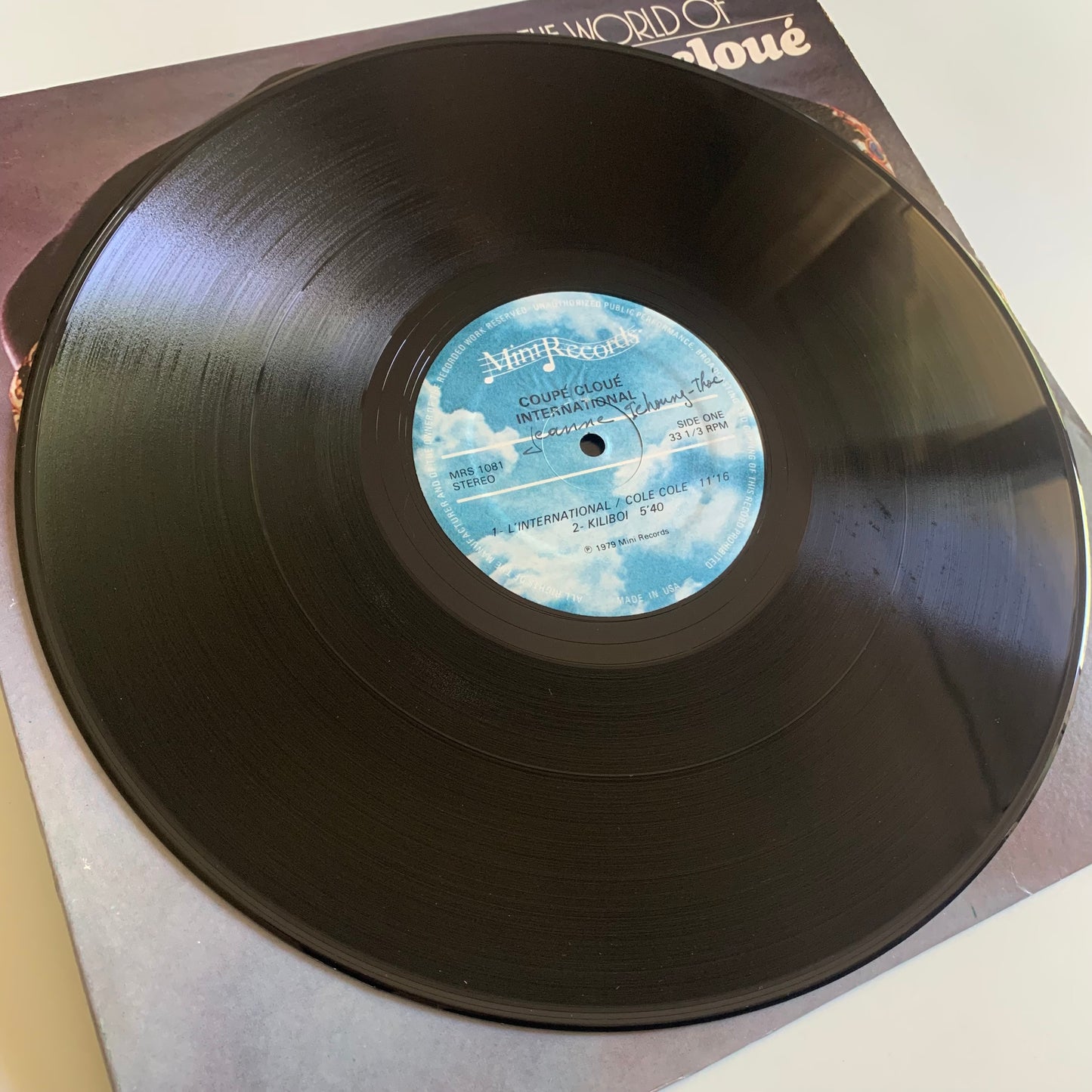 Coupé Cloué - The World Of Coupé Cloué (L'International) - LP 1979 Occasion