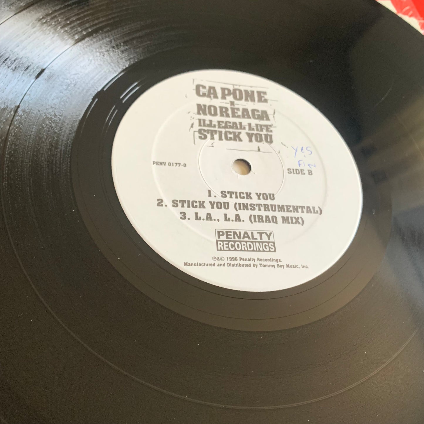Capone -N- Noreaga - Illegal Life / Stick You - Single 1996