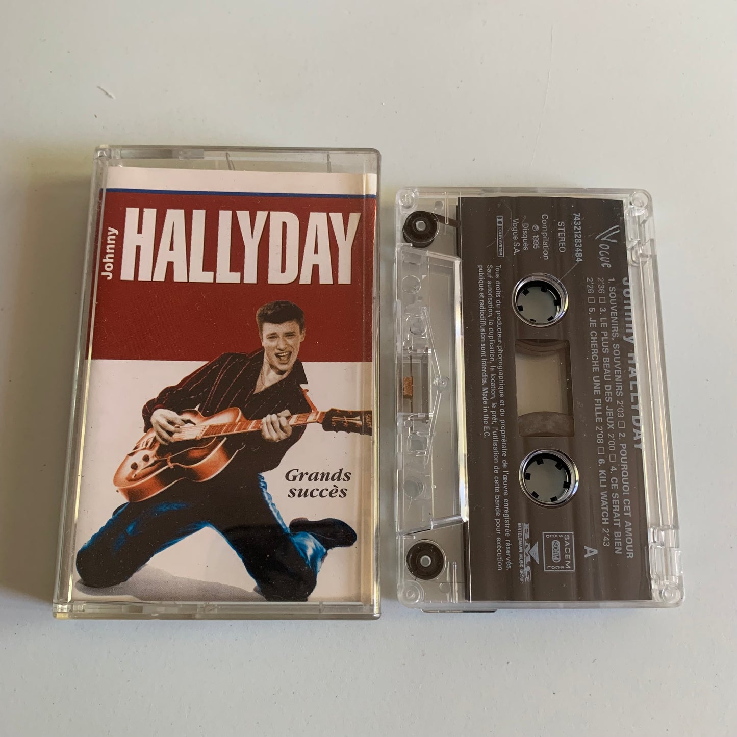Johnny Hallyday - Grands Succès - 1995 Occasion