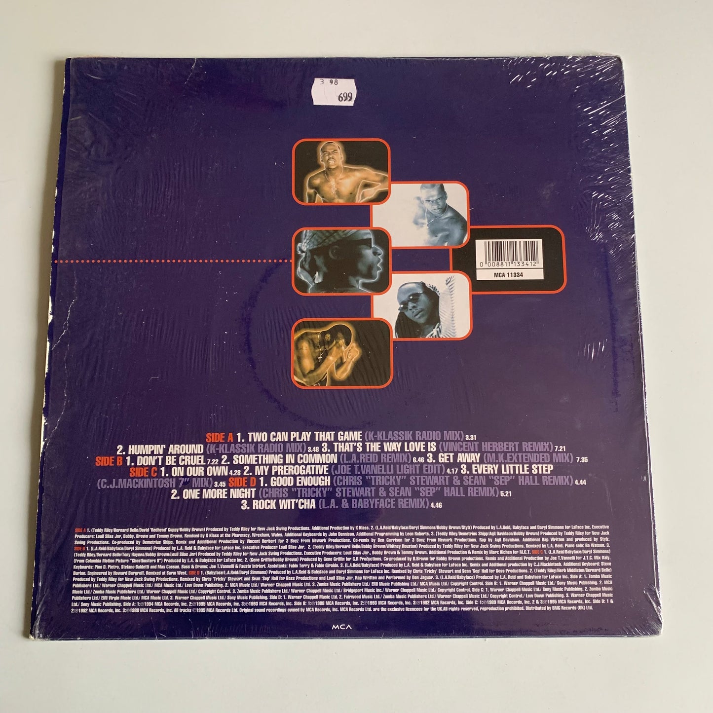 Bobby Brown - Two Can Play That Game - Double LP 1995