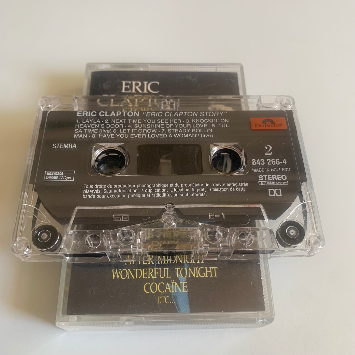 Eric Clapton - Story - 1990 Occasion