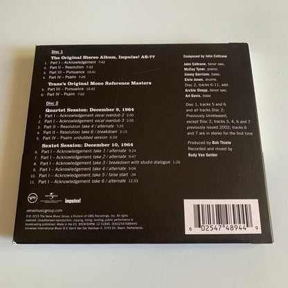 John Coltrane - A Love Supreme: The Complete Masters - 2015 Occasion