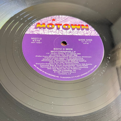 Boyz II Men - Motownphilly - Single 1991