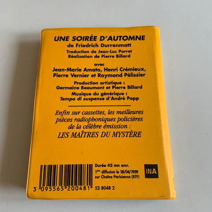 Les Maîtres Du Mystère - Une Soirée D’Automne 46 - Occasion
