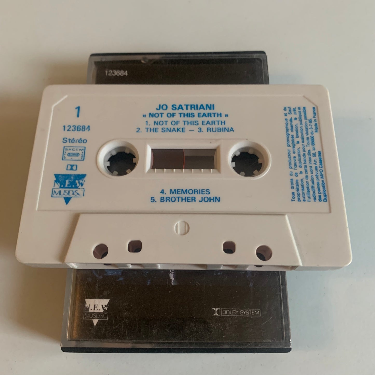 Joe Satriani - Not Of This Earth - 1986 Occasion