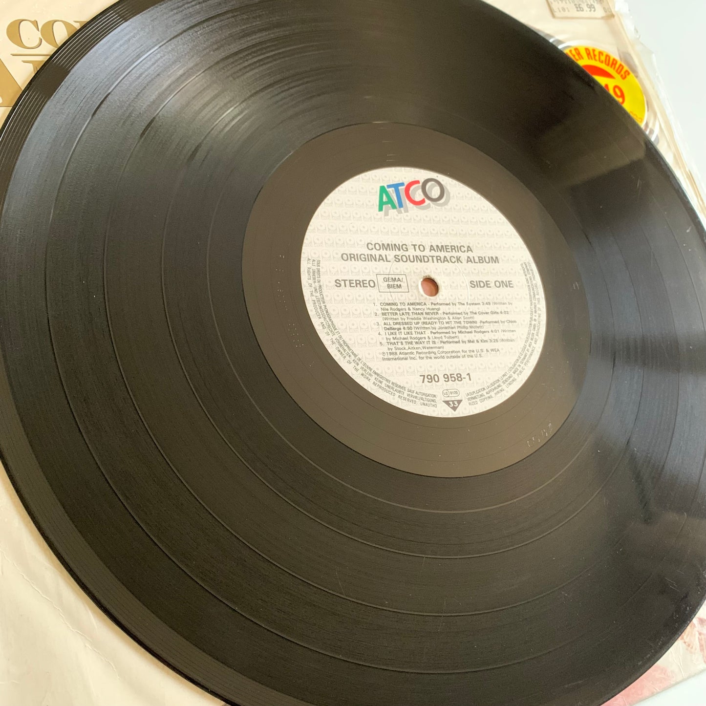 Coming To America - Original Soundtrack Album - LP 1988