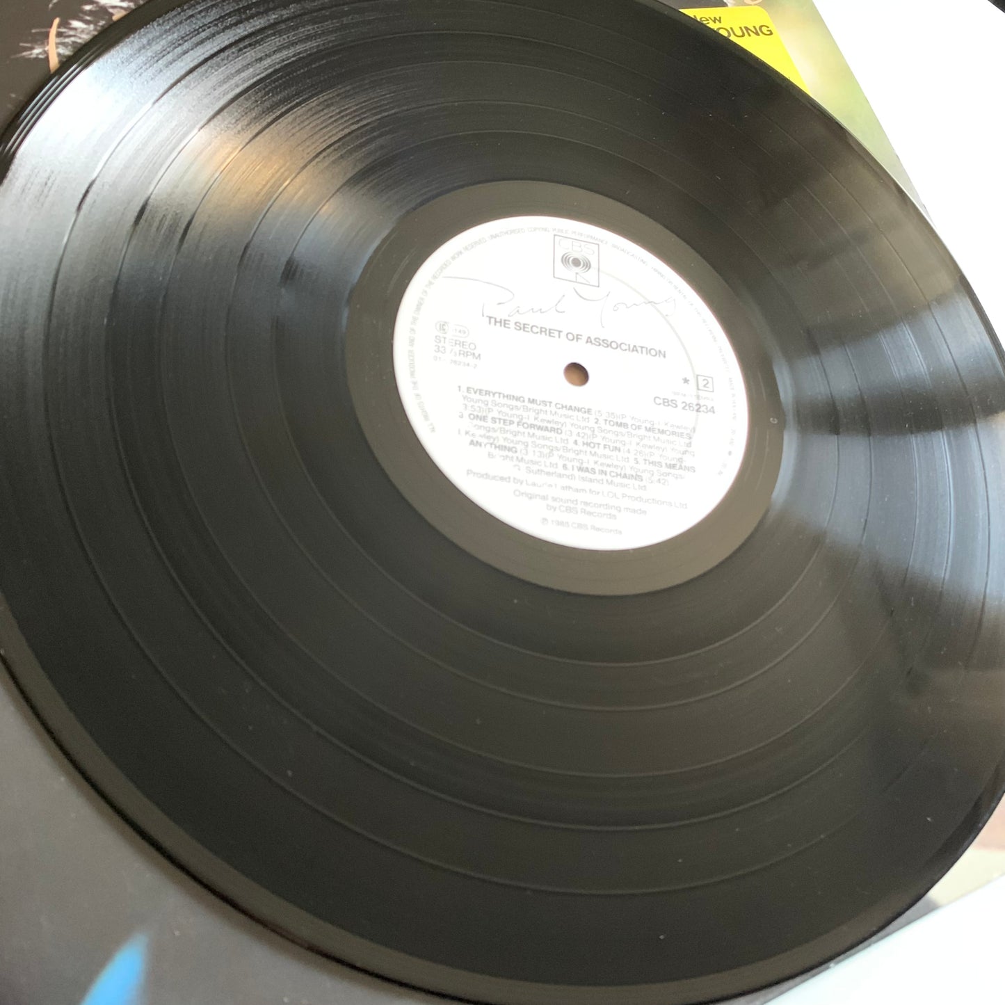 Paul Young - The Secret Of Association - LP 1985 Occasion