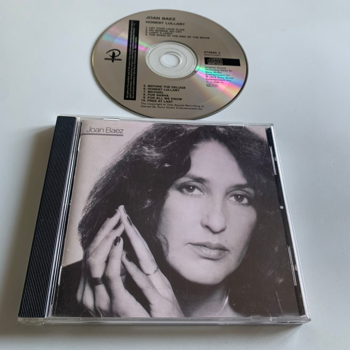 CD - Joan Baez - Honest Lullaby