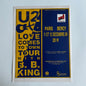 Affiche Originale Concert U2 1989 - Page de Magazine 30x23cm